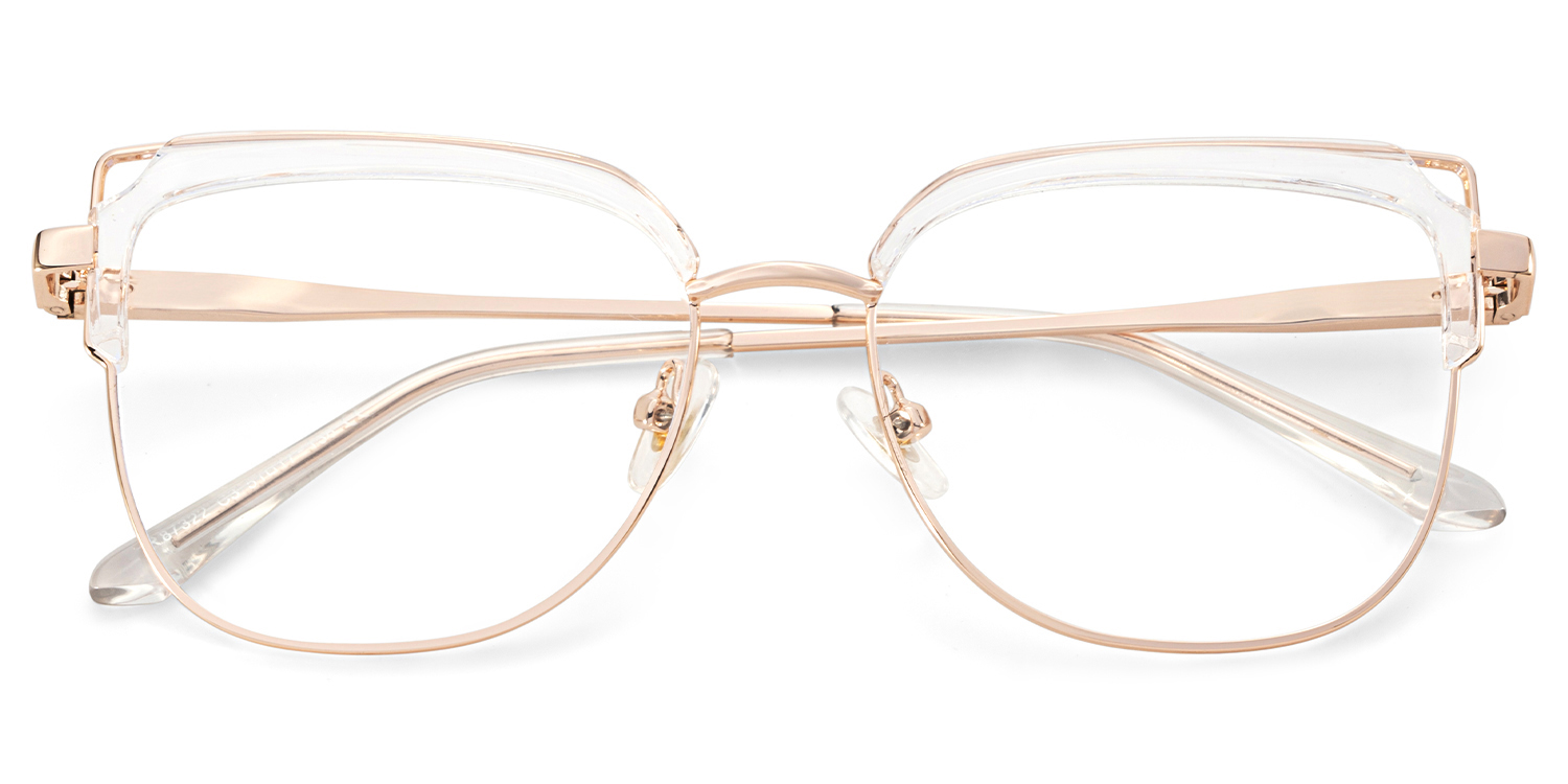 Samson Crystal Square Glasses With Adjustable Nose Pads Design2