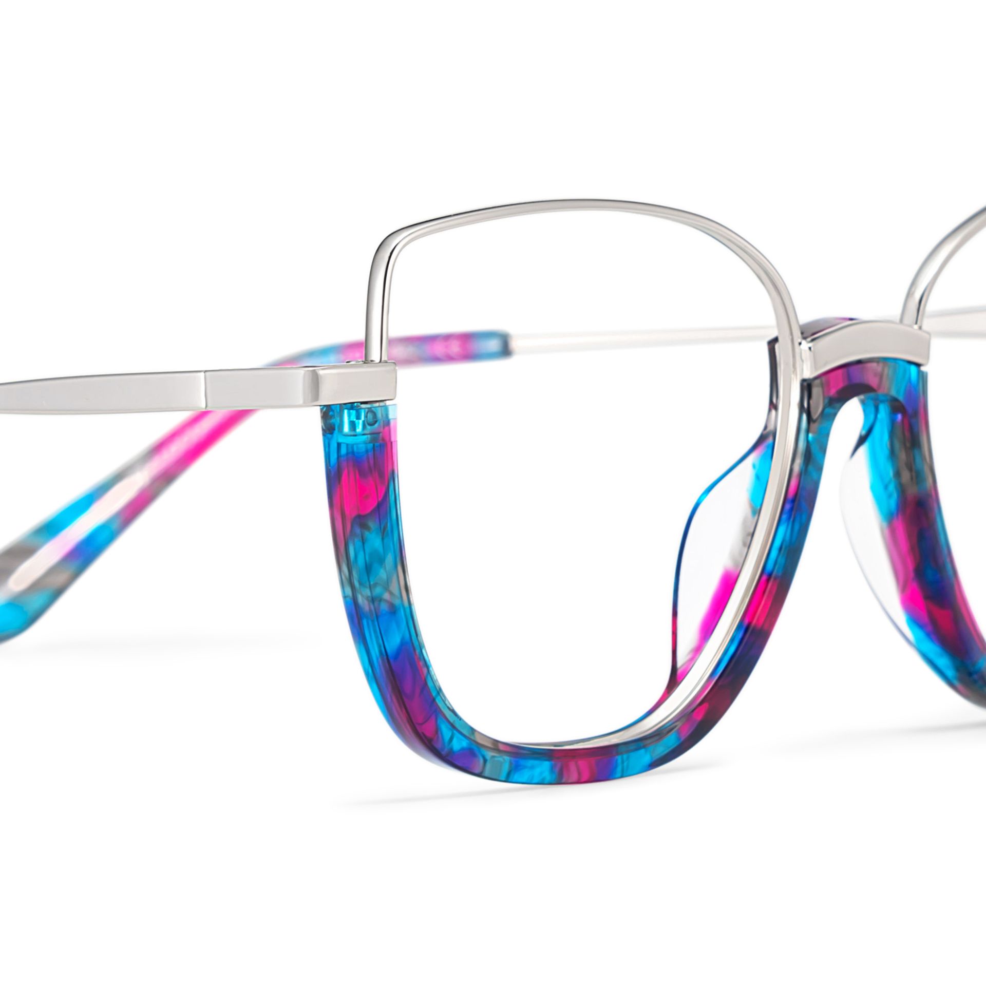 Coleman Eyeglasses in Square Colorful Frame | ZEELOOL UK5