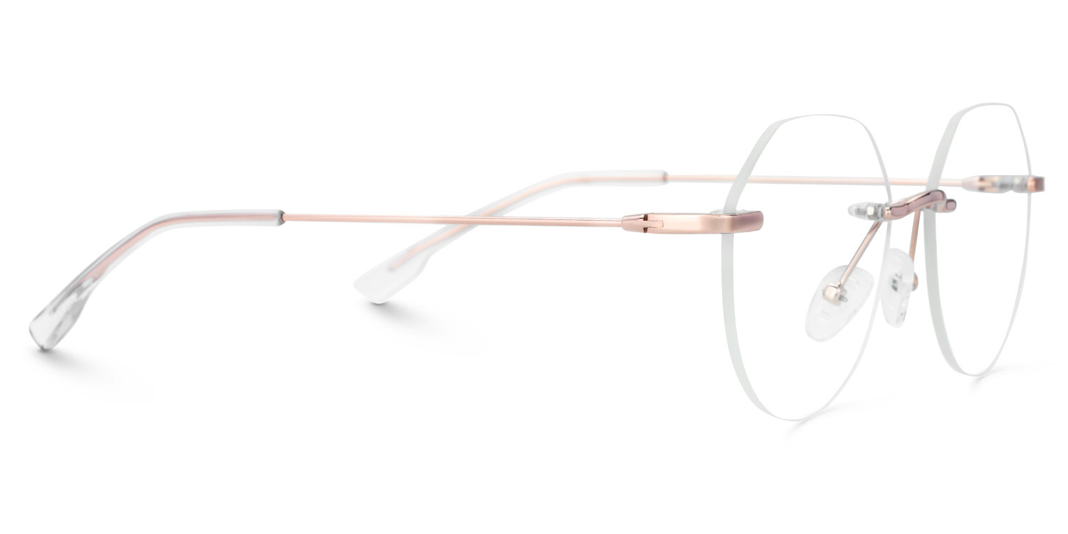 Geometric Rimless Frames For Ladies3