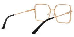 Toure Square Gold Glasses5