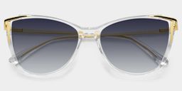 Yomary Clear Cat eye Sunglasses1