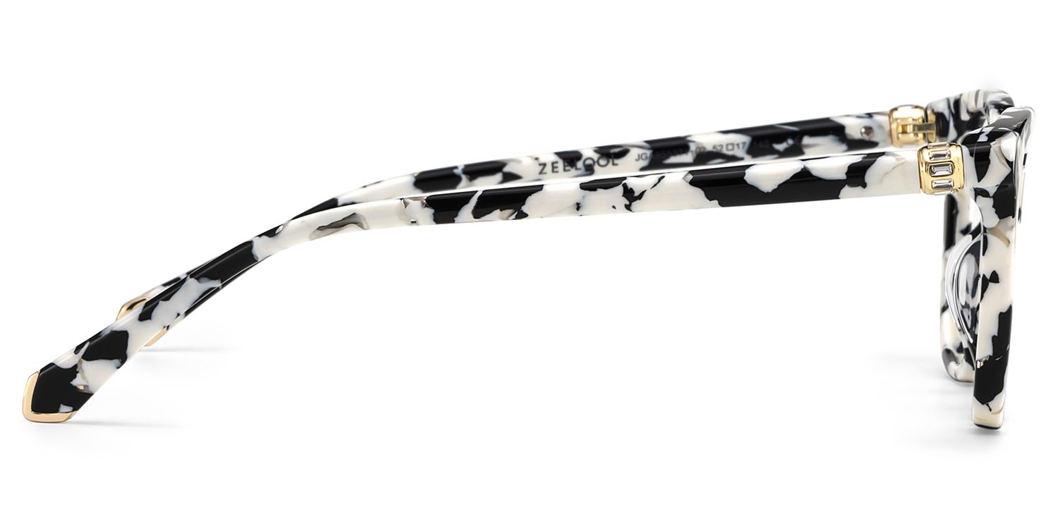 Square Cow Eyeglasses- Miles Acetate Frame Glasses3