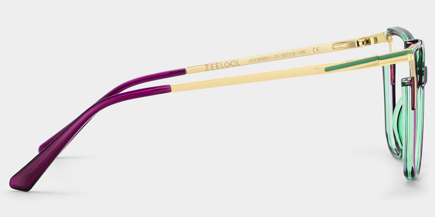 Cateye Yomary Purple Frame Glasses Deals | ZEELOOL UK3