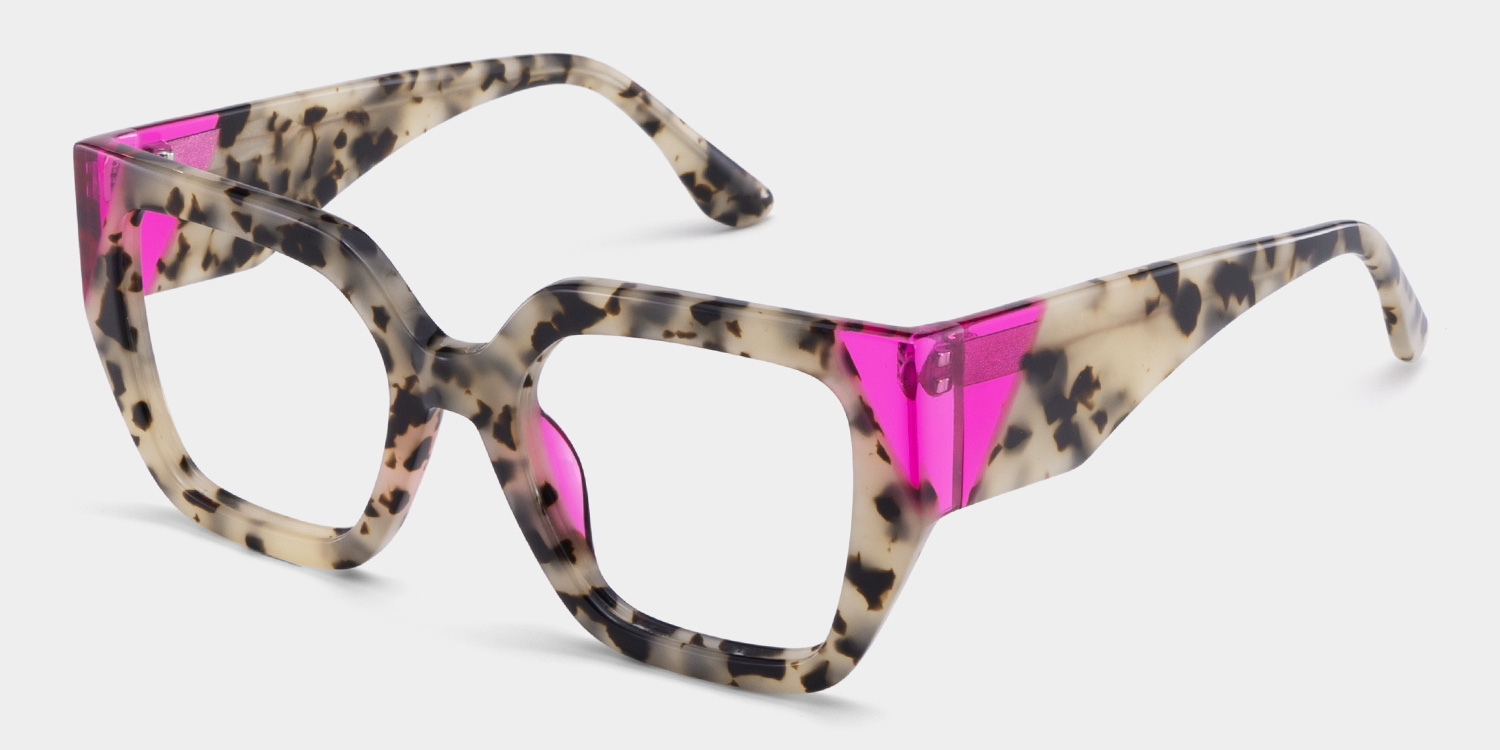 Viva Square Tortoise Glasses3