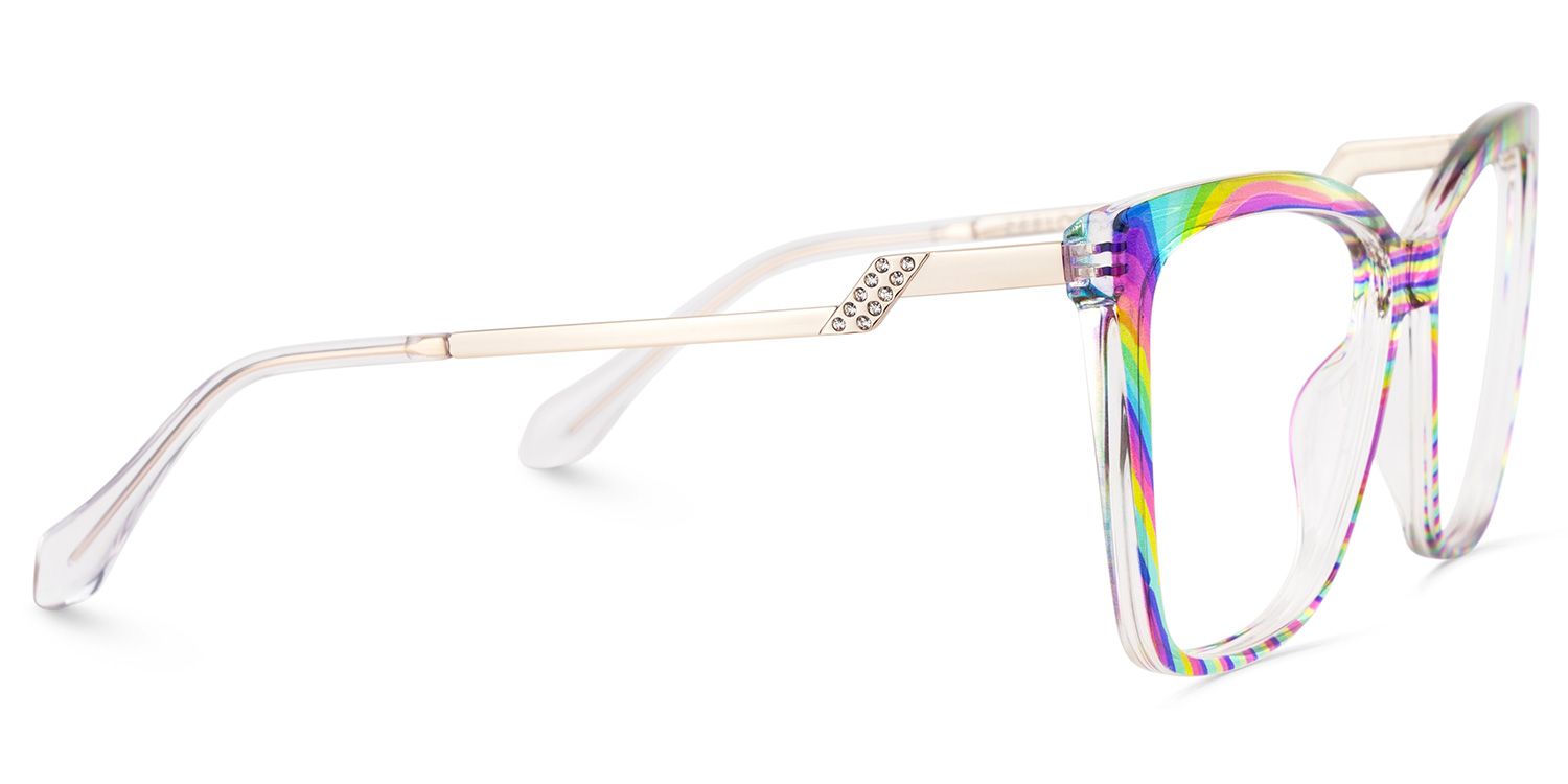 Awilda Cateye Multicolor Eyeglasses4