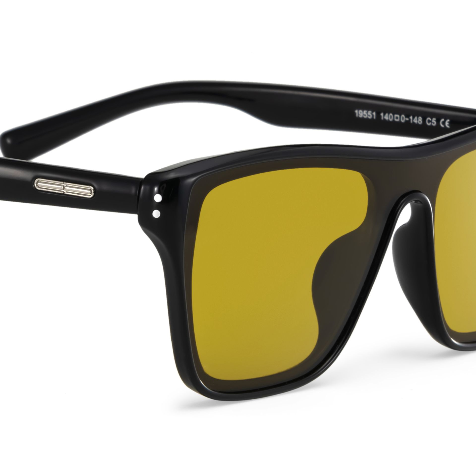 Paloma Black Aviator Polarized Sunglasses Online | ZEELOOL UK4