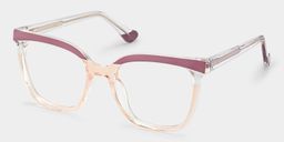 Tawana Square Purple Glasses2