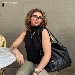Dax Two-tone Square Glasses8