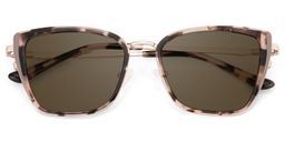Juniper Rectangle Tortoise Sunglasses1