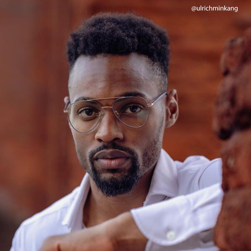 Paige Aviator Black-Gold Glasses | ZEELOOL UK8