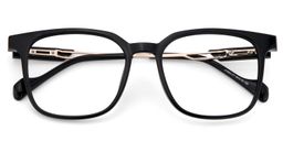 Chloe Square Black Glasses2