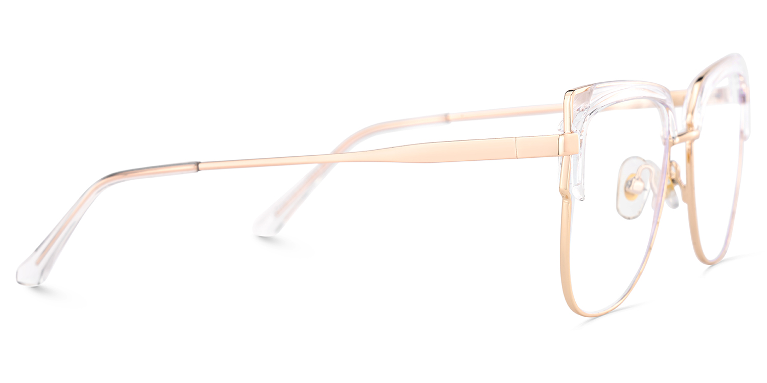 Samson Crystal Square Glasses With Adjustable Nose Pads Design4