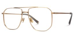 Aqua Aviator Gold Glasses1