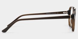 Clementine Brown Square Glasses4