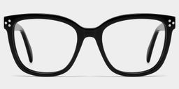 Scarlett Square Black Glasses1