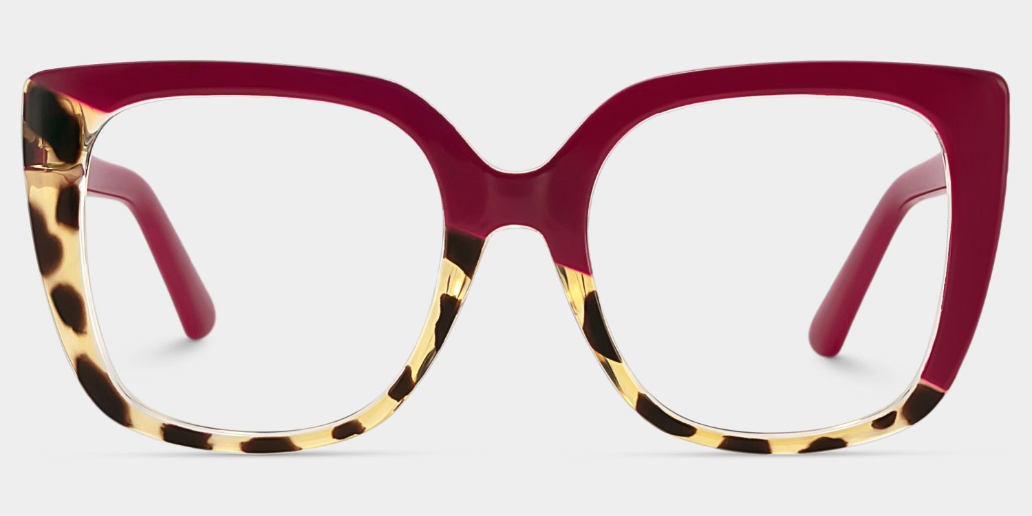 Square Carrero Two-Tone Eyeglasses and Glasses Frames1