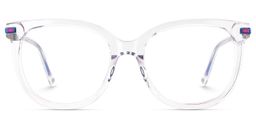 Mailyn Round Clear Glasses1