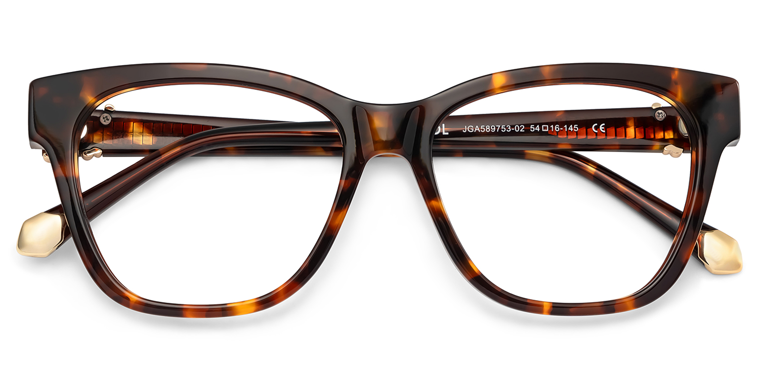 Julian Square Tortoise Glasses2