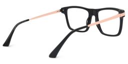 Finklea Rectangle Black Glasses3