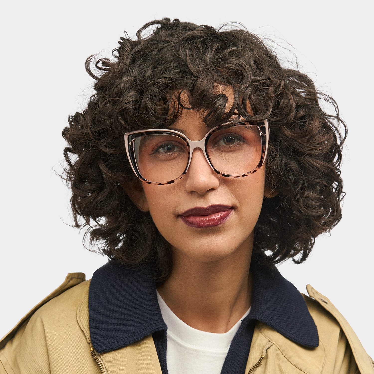 ZEELOOL Fenn Cateye Tortoise Glasses