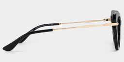 Maggie Cat eye Black Glasses3