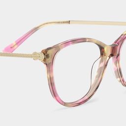 Eli Floral Round Glasses5