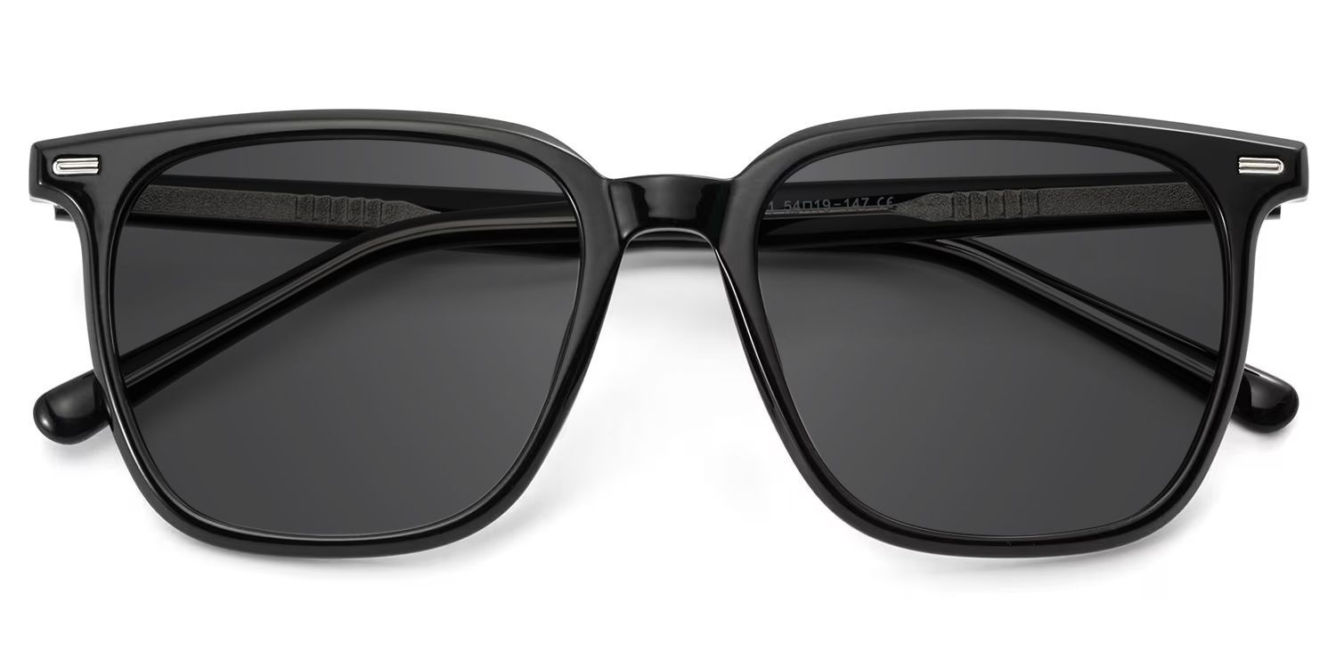 Square Black Eyeglasses Eliza TR-90 Frame Glasses1