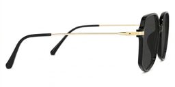 Payton Black Geometric Sunglasses3