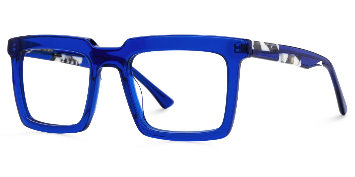 Men's Blue Eyeglass Frames on sale | ZEELOOL UK2