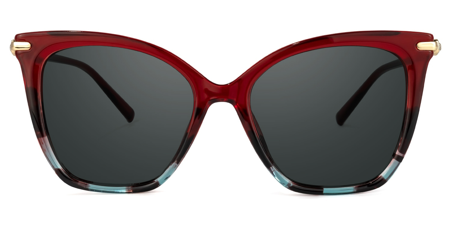 Lamar Butterfly Red Glasses good-img