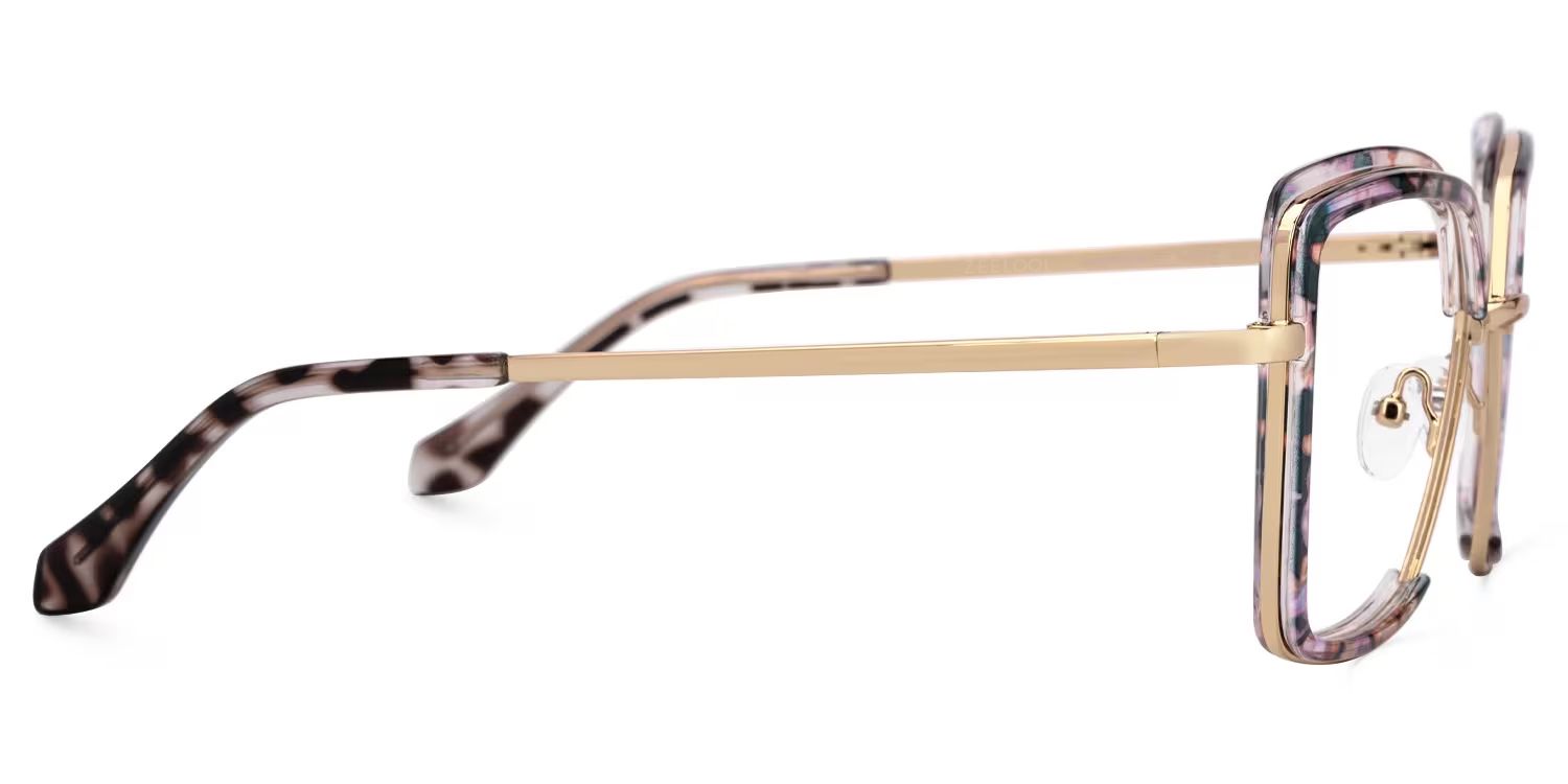 New Arrival Purple-Floral Color for Cordaro Frame Glasses | ZEELOOL UK2