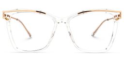Krystle Square Clear Glasses3