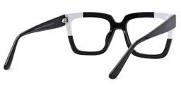 Glendalis Square Black Glasses3