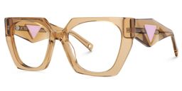 Rodgers Geometric Beige Glasses1