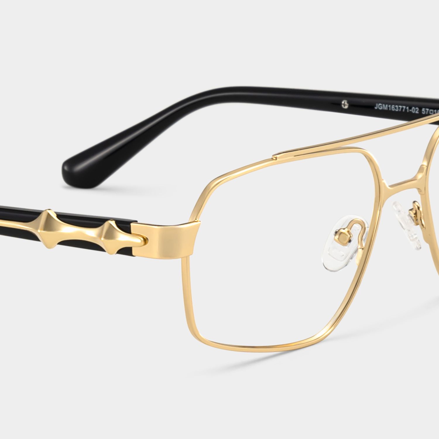 Sterling Eyeglasses in Aviator Gold Frame | ZEELOOL UK5