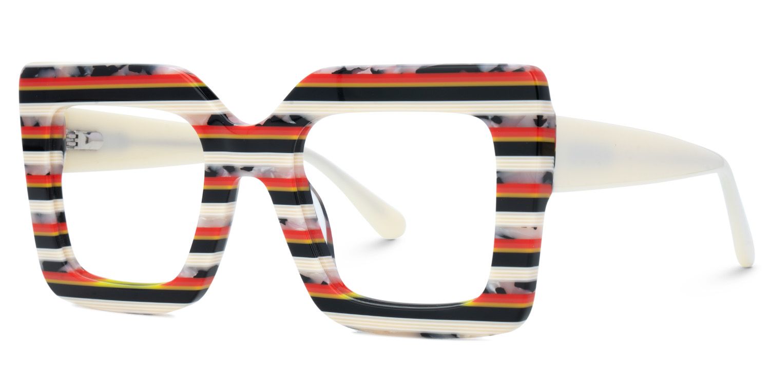 Beitané Thick Square Frame Glasses | ZEELOOL UK2