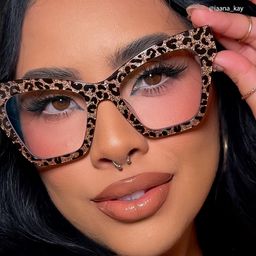 Ansyah Cateye Leopard Glasses5