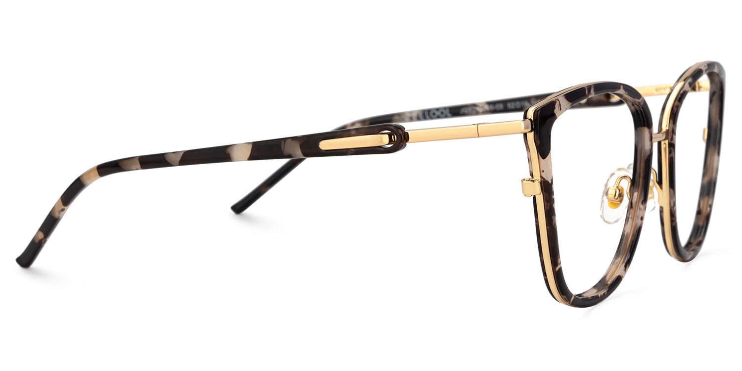 Tortoiseshell Cat Eye Glasses For Women | ZEELOOL UK2