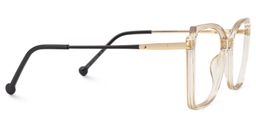 Kristen Cateye Beige Glasses2