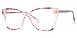 Shelia Butterfly Pink Glasses2