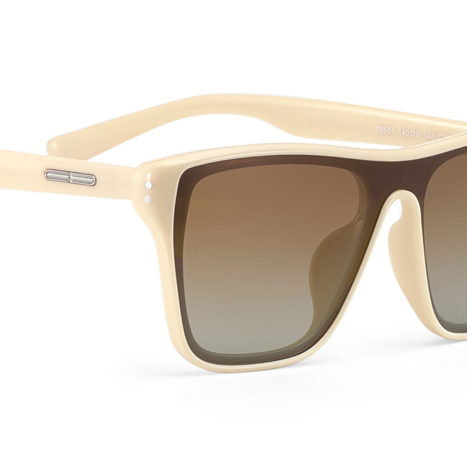 Paloma yellow Aviator Polarized Sunglasses Online | ZEELOOL UK4