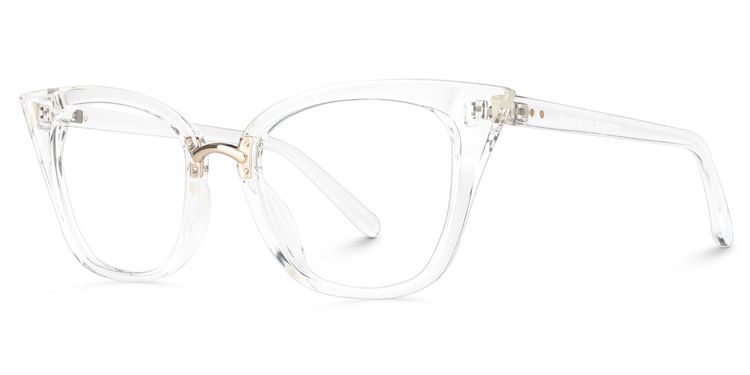 Chandrikar Cat Eye Clear Glasses