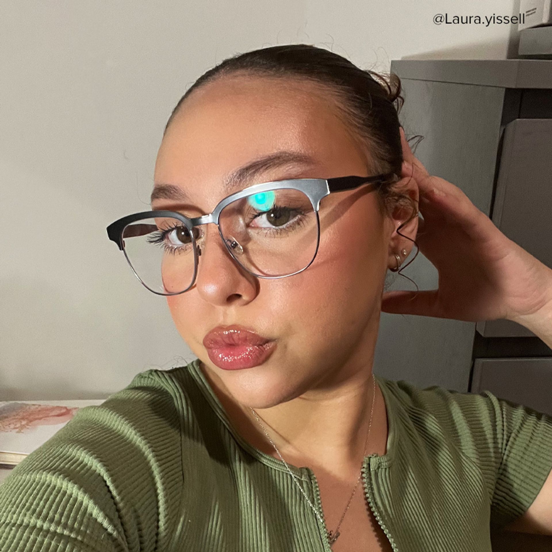 Wren Browline Dark-Gray Eyeglasses and Glasses Frames7