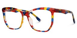 Libby Geometric Multicolor Glasses1