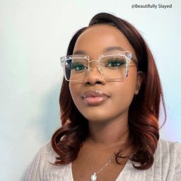 Kiana Clear Square Glasses11