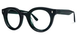 Belloso Round Green Glasses1