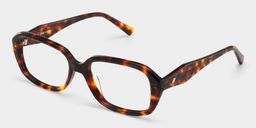 Rowan Tortoise Rectangle Glasses2