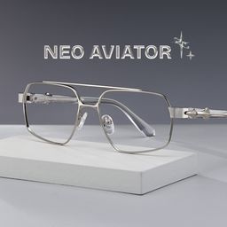 Sterling Aviator Silver Glasses0