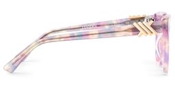 Mae Square Purple Glasses3