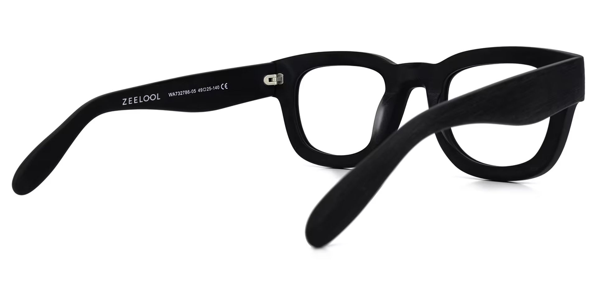 Jalitha Square Black Glasses | ZEELOOL UK3
